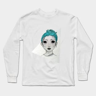 Zombie Girl Long Sleeve T-Shirt